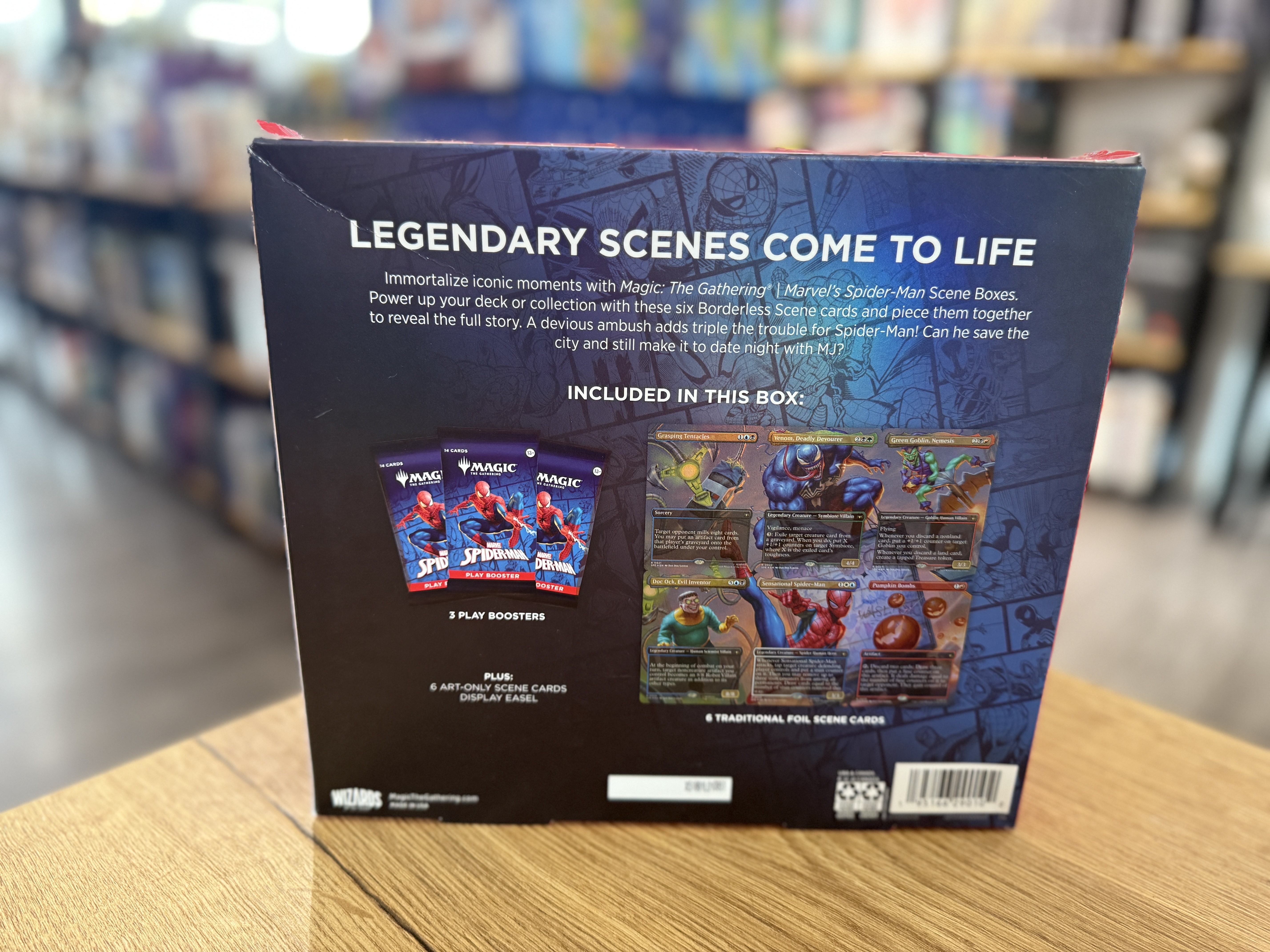 MtG Marvels Spider-Man Scene Box