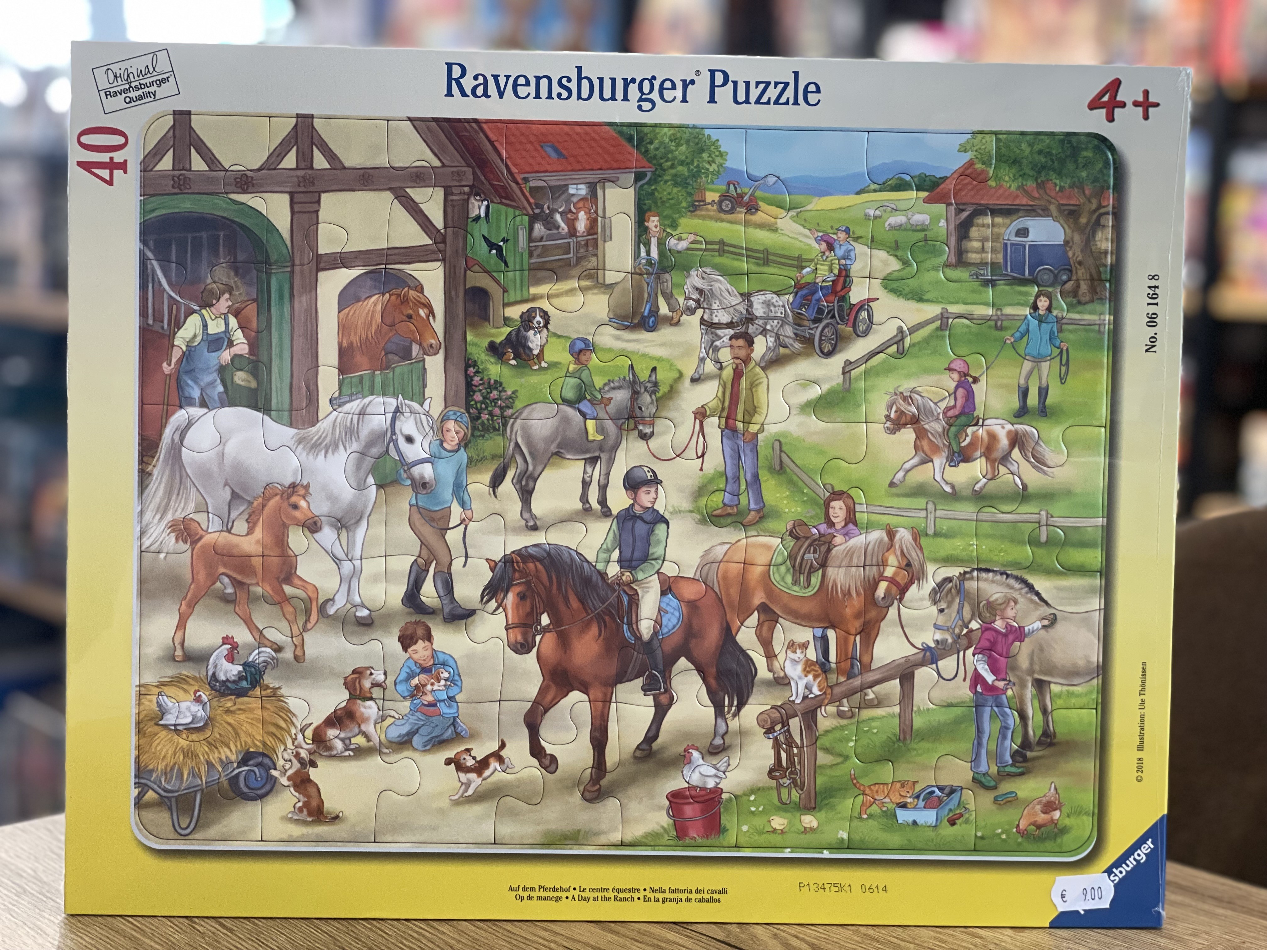 Auf dem Pferdehof - 40 Teile