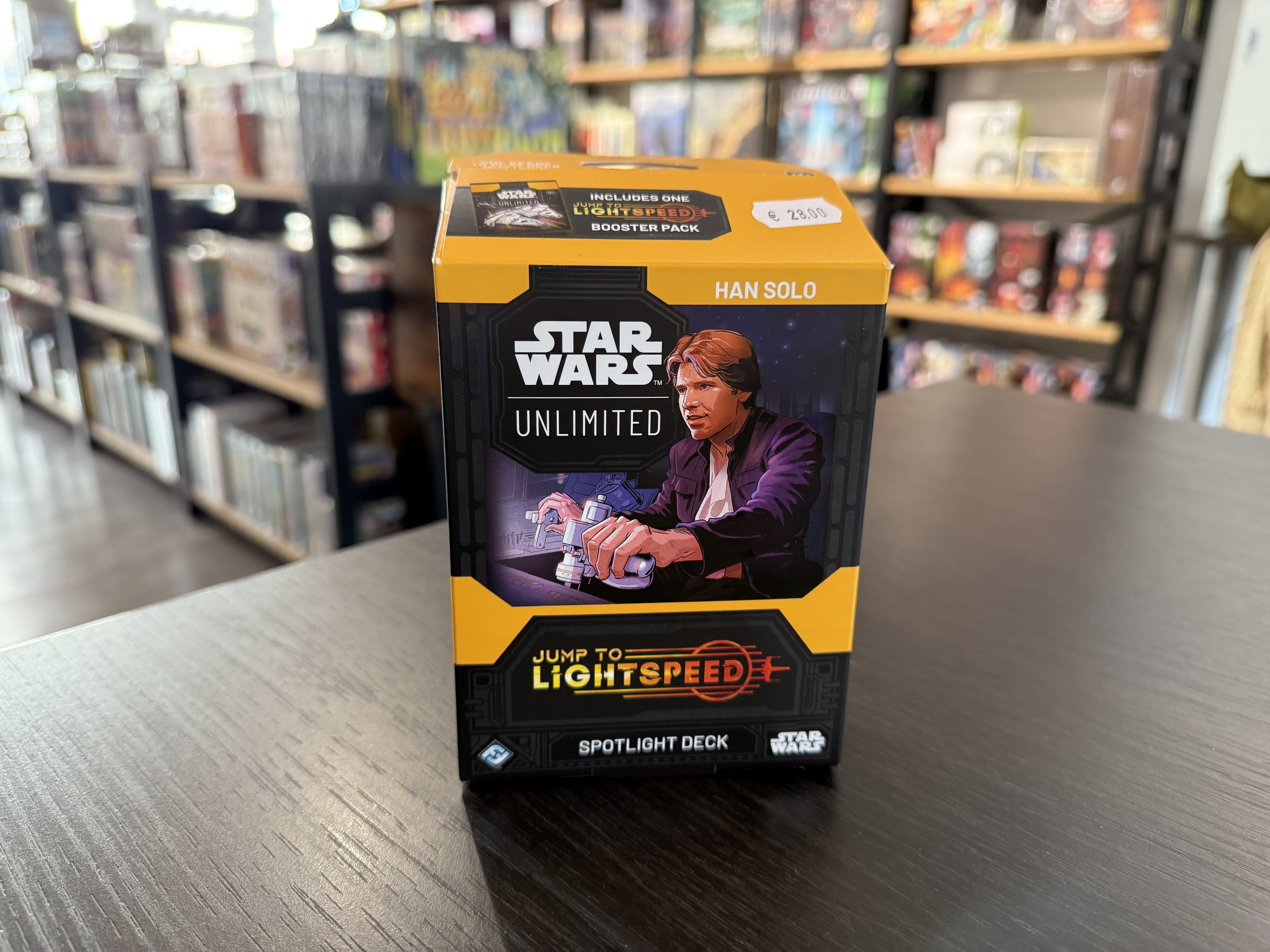 SWU Jump to Lightspeed Spotlight Deck Han Solo