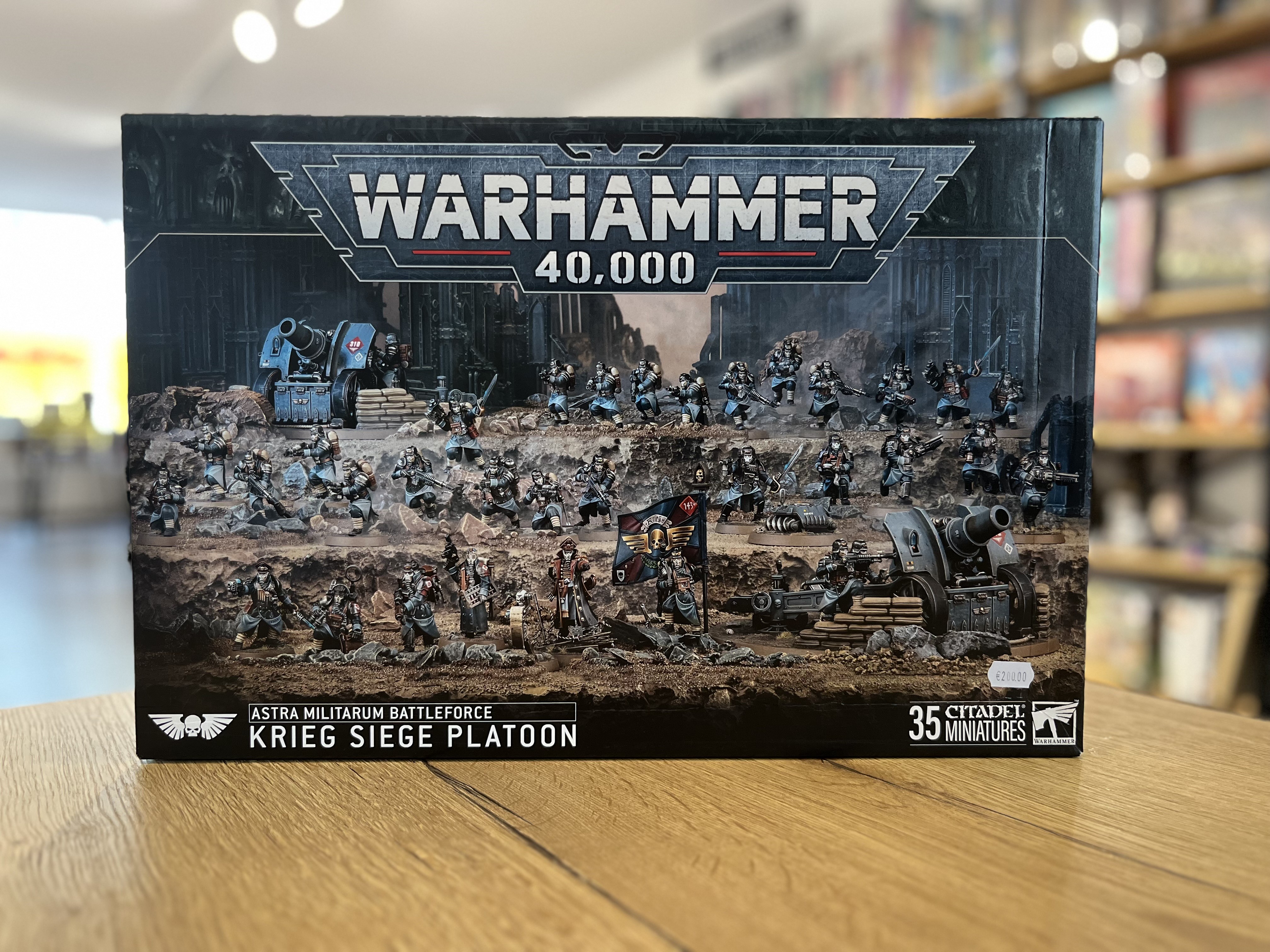 Warhammer 40k - Astra Militarium Battleforce Krieg Siege Platoon