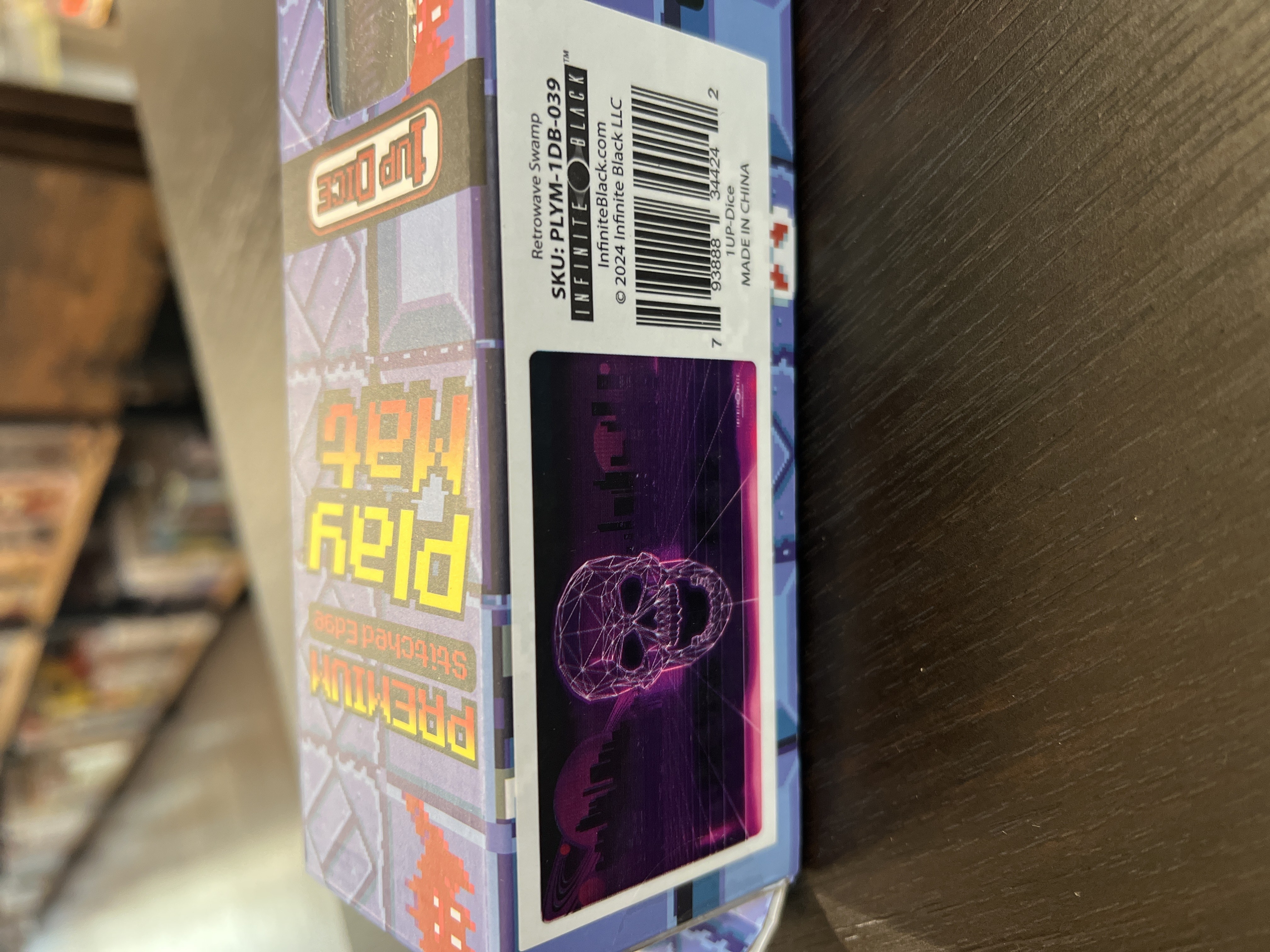 Premium Stitched Retrowave Playmat Swamp