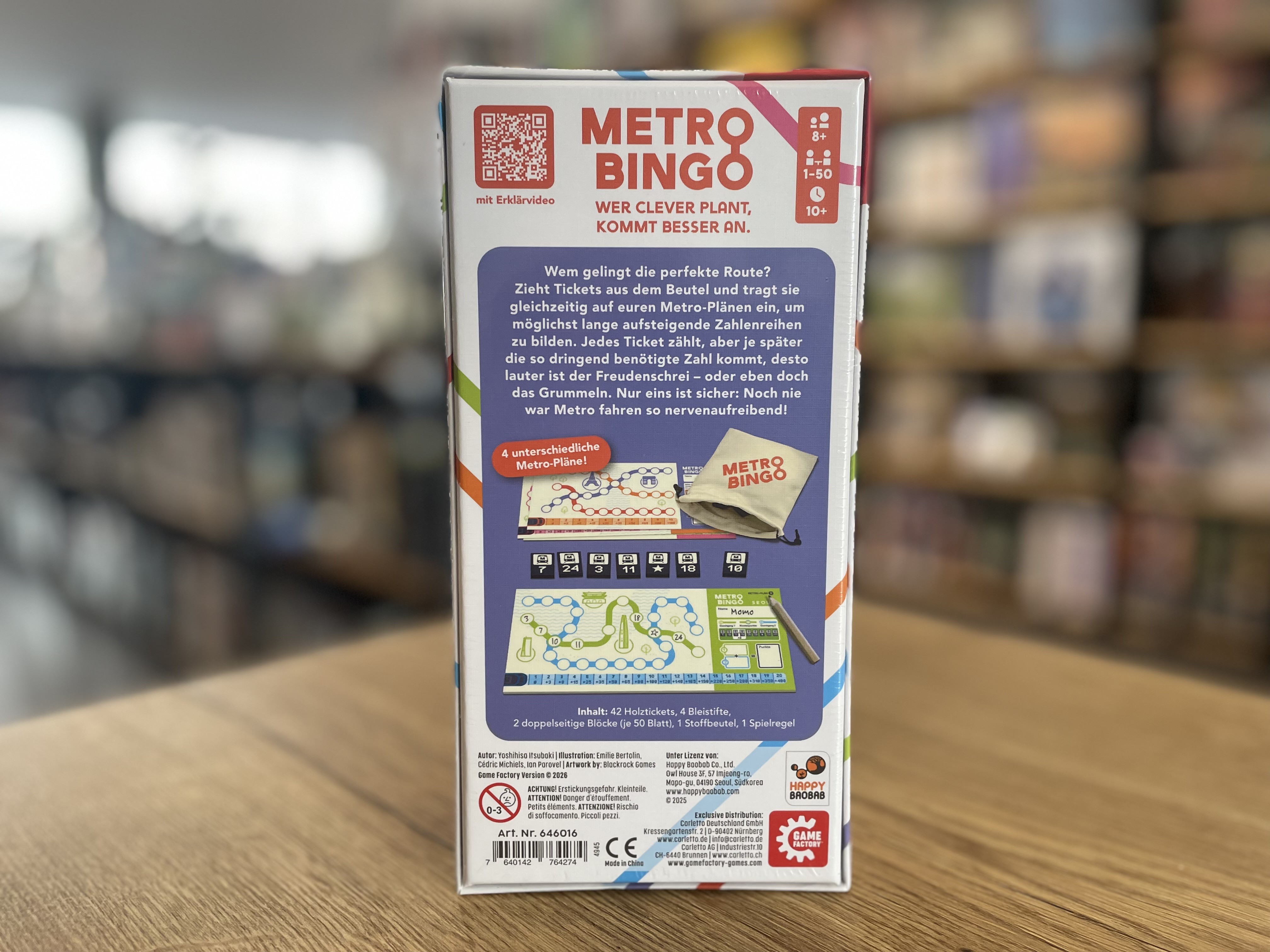 Metro Bingo 
