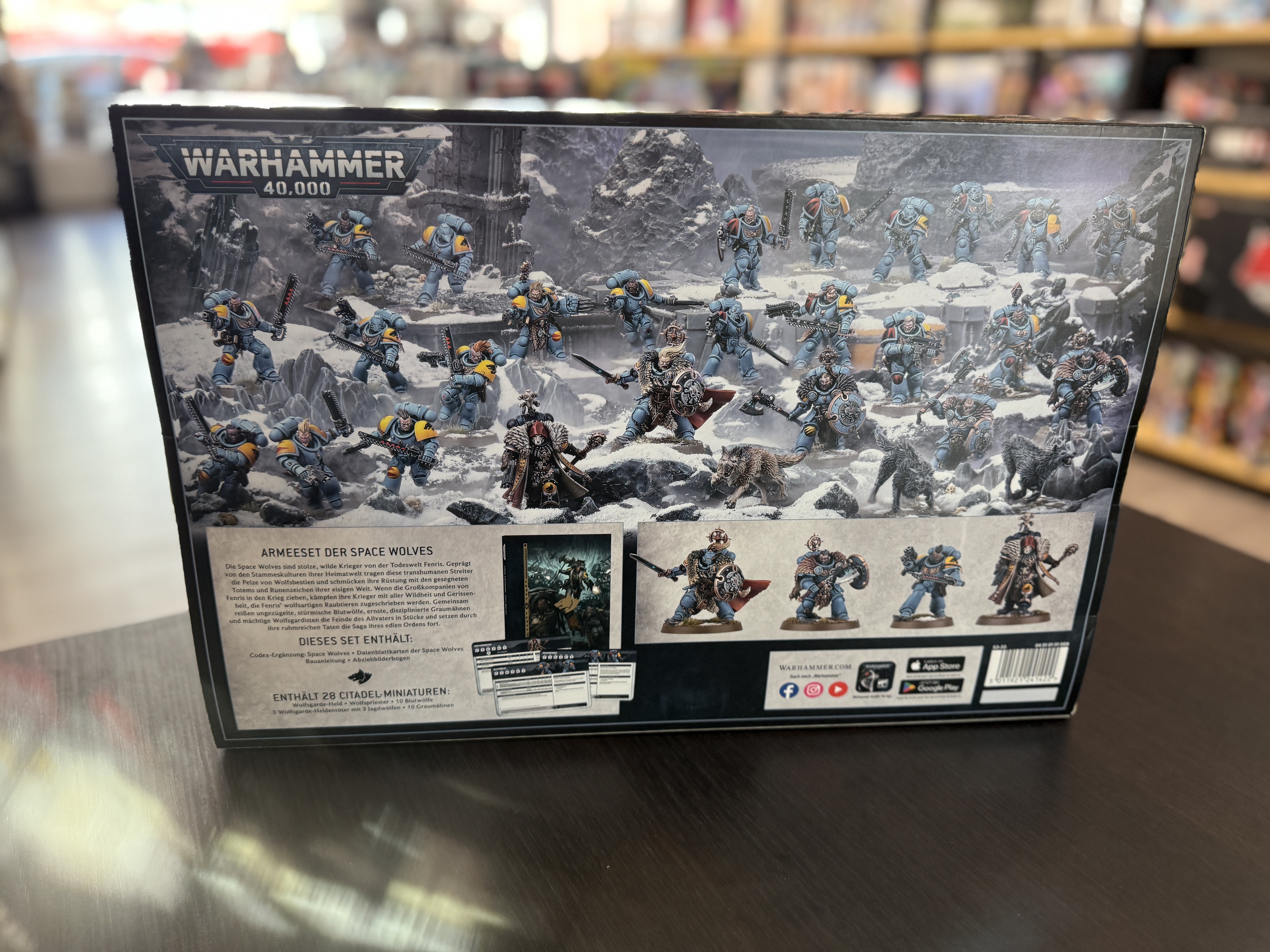 40k Space Wolfes Armeeset