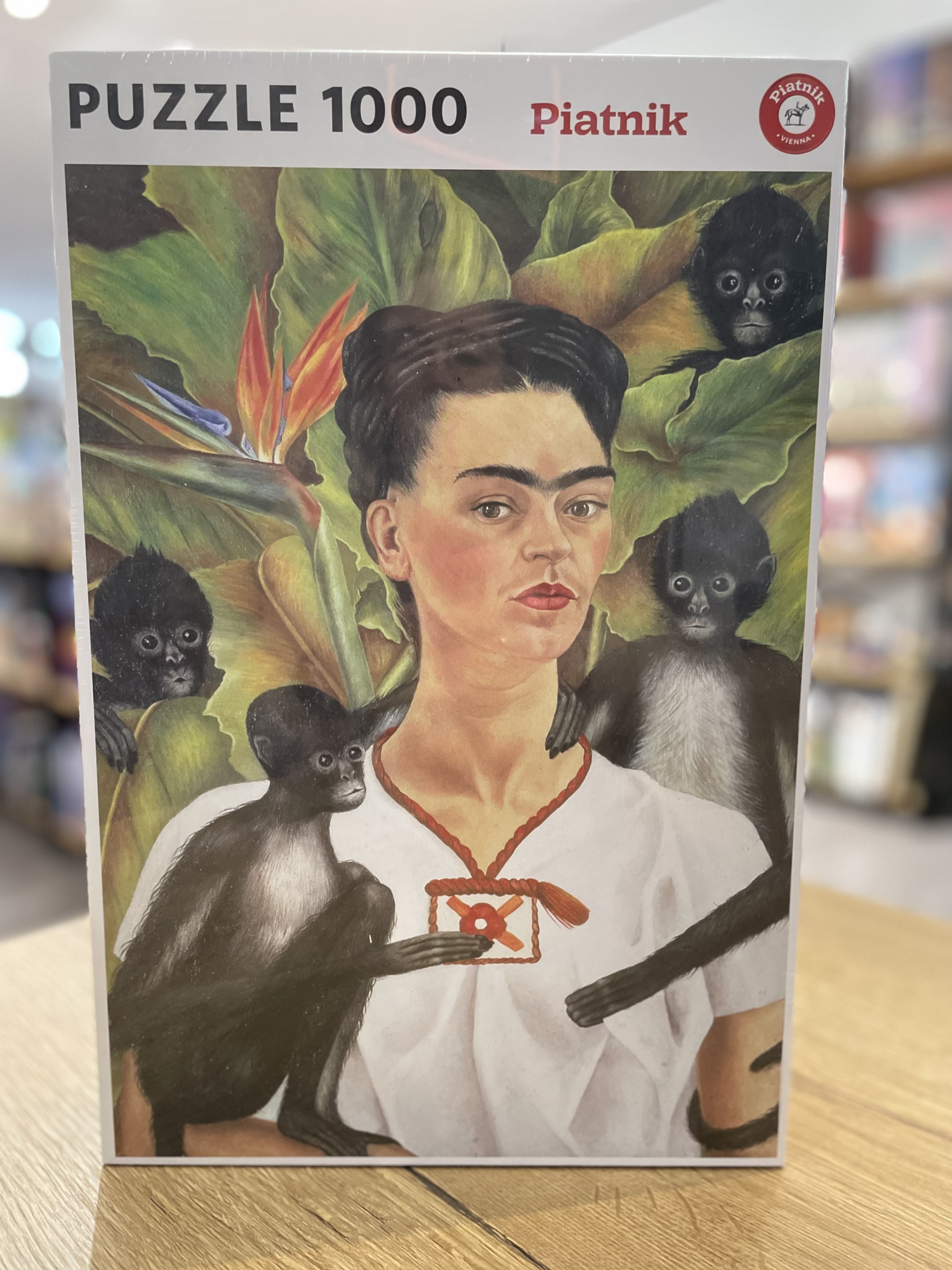 Kahlo, Selbstporträt mit Affen