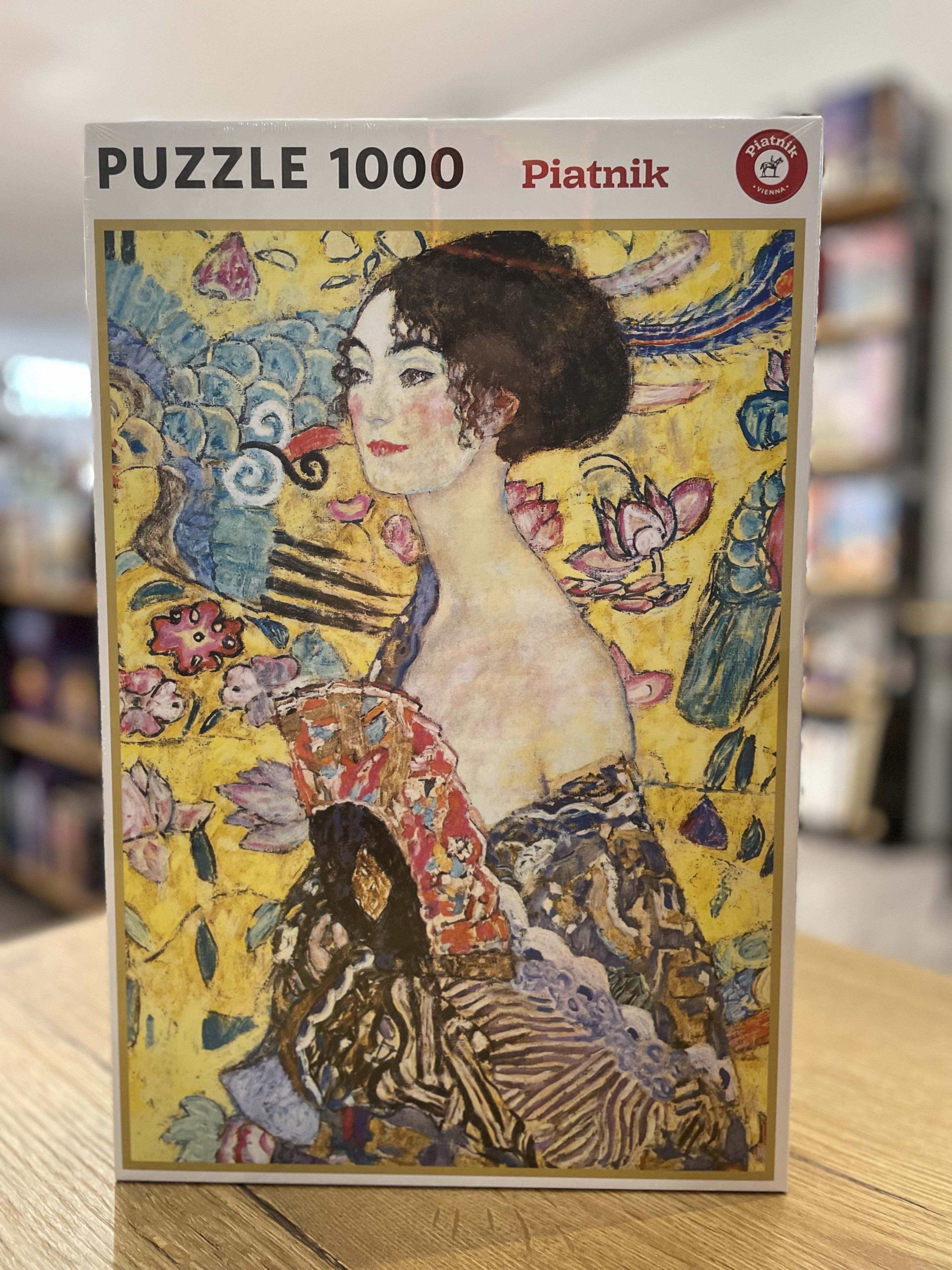 Klimt - Dame mit Fächer