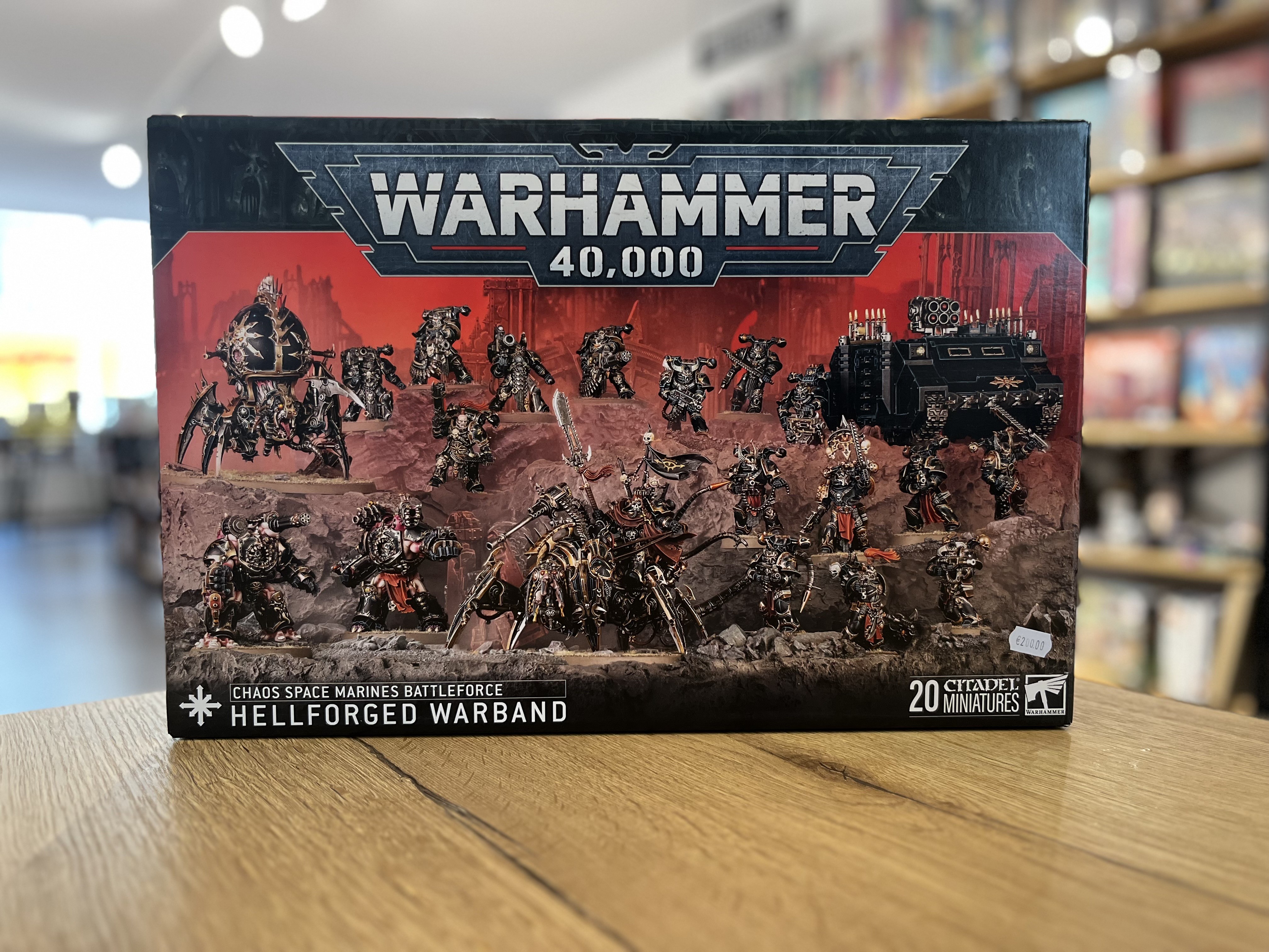 Warhammer 40k - Chaos Space Marines Battleforce Hellforged Warband