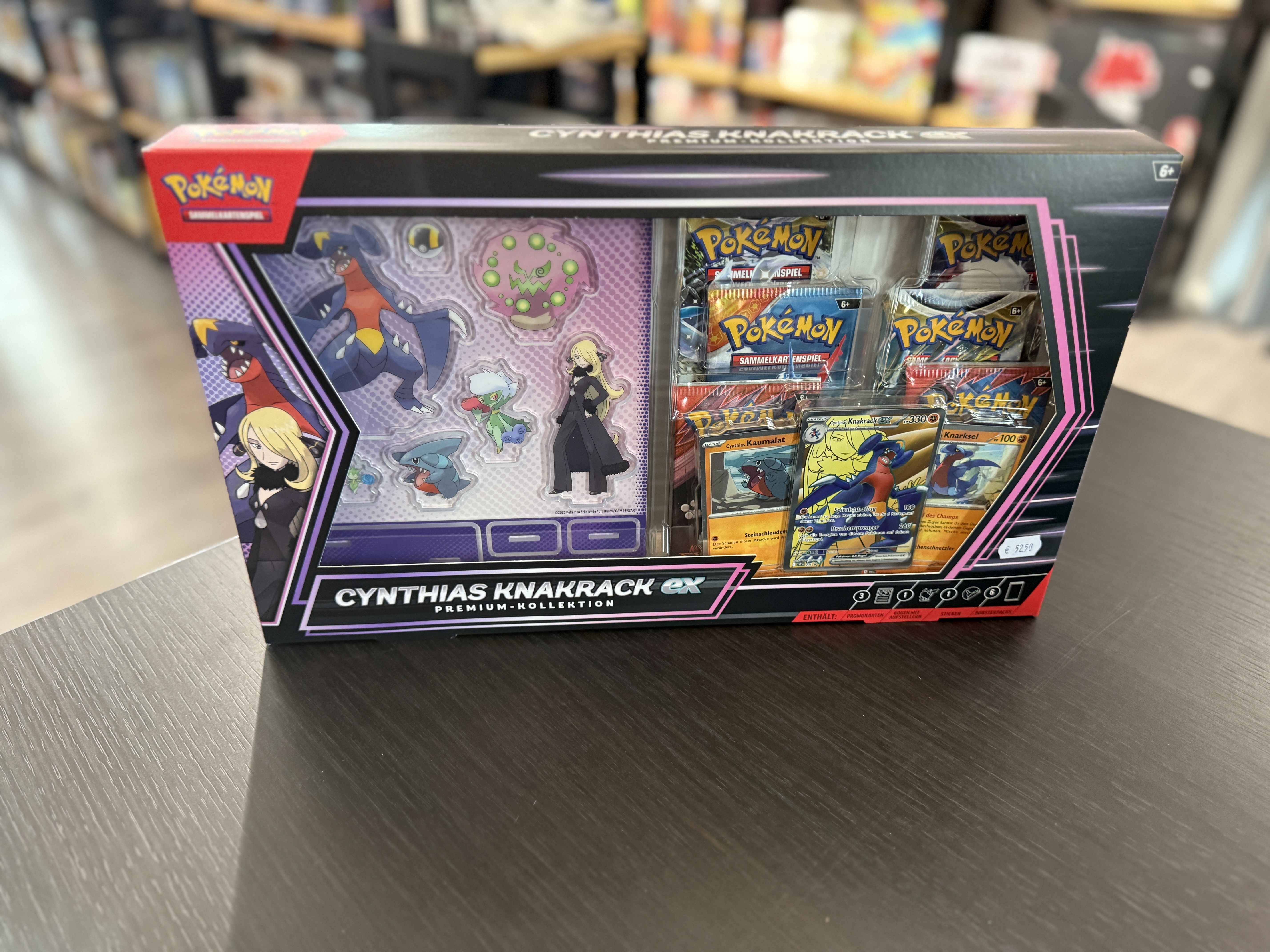 Pokemon Cynthias Knakrack-ex Premium Kollektion