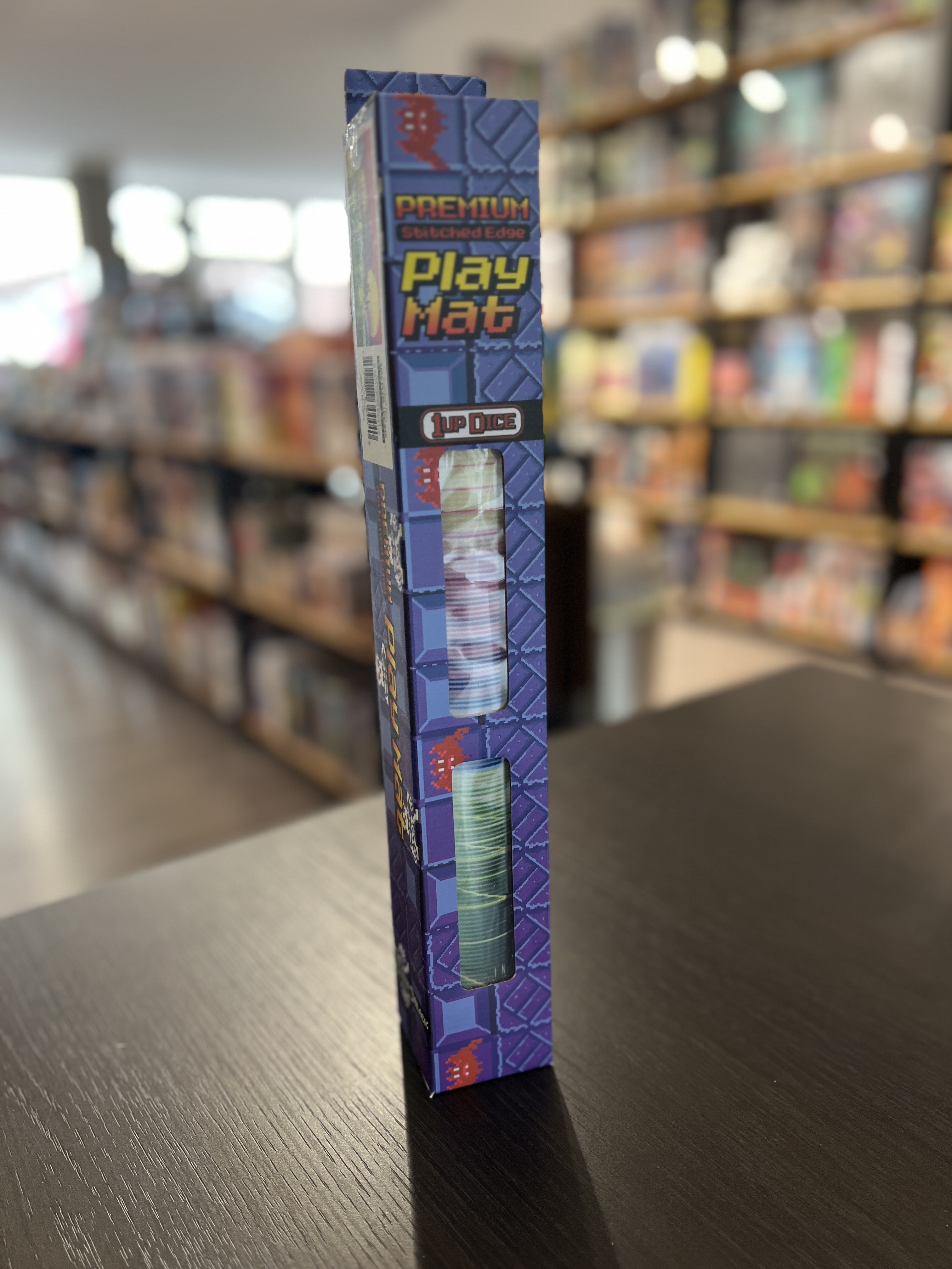 Premium Stitched Retrowave Playmat Plains