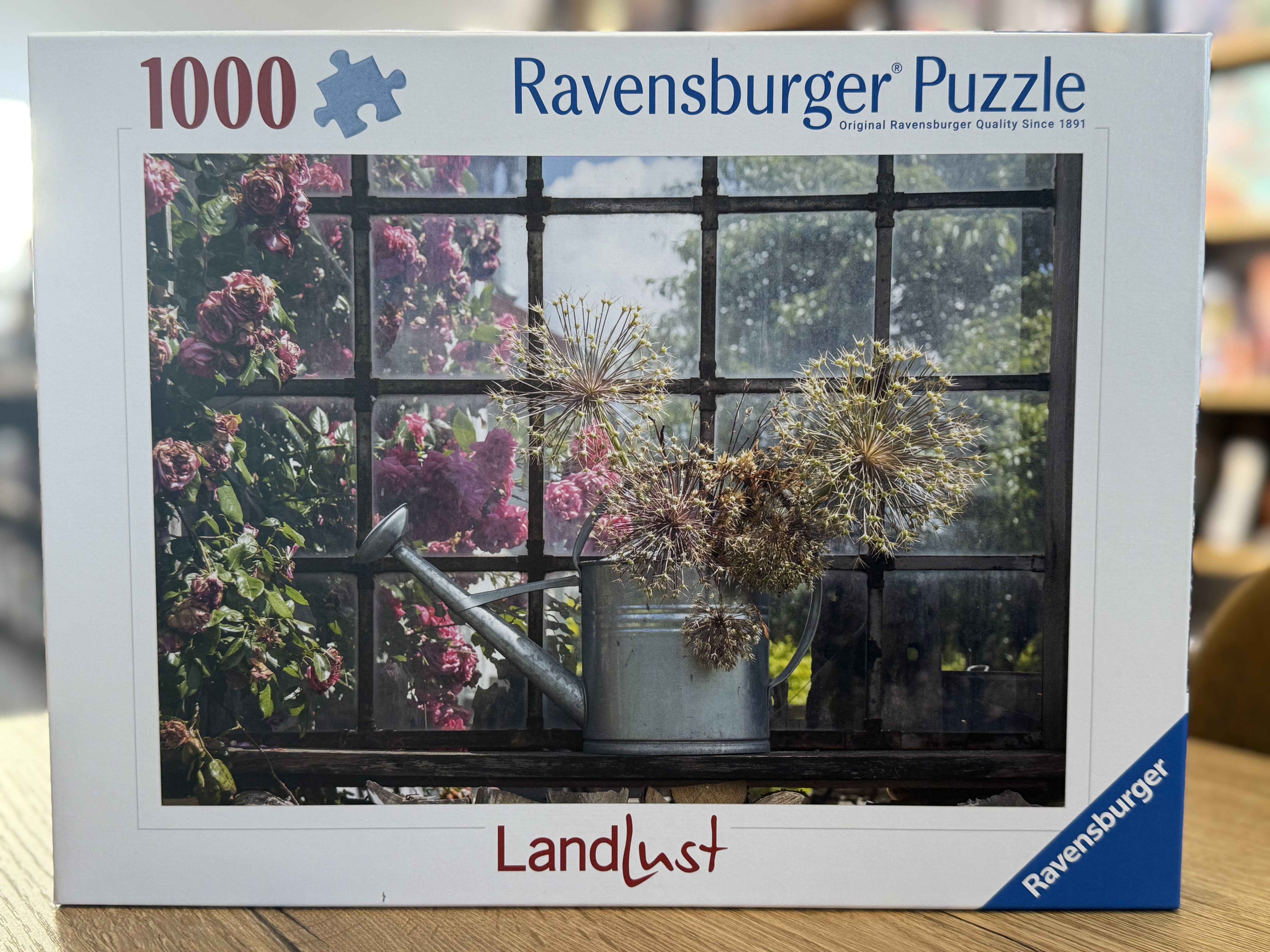 Ravensburger 1000 Teile Getrockneter Allium in der Gießkanne