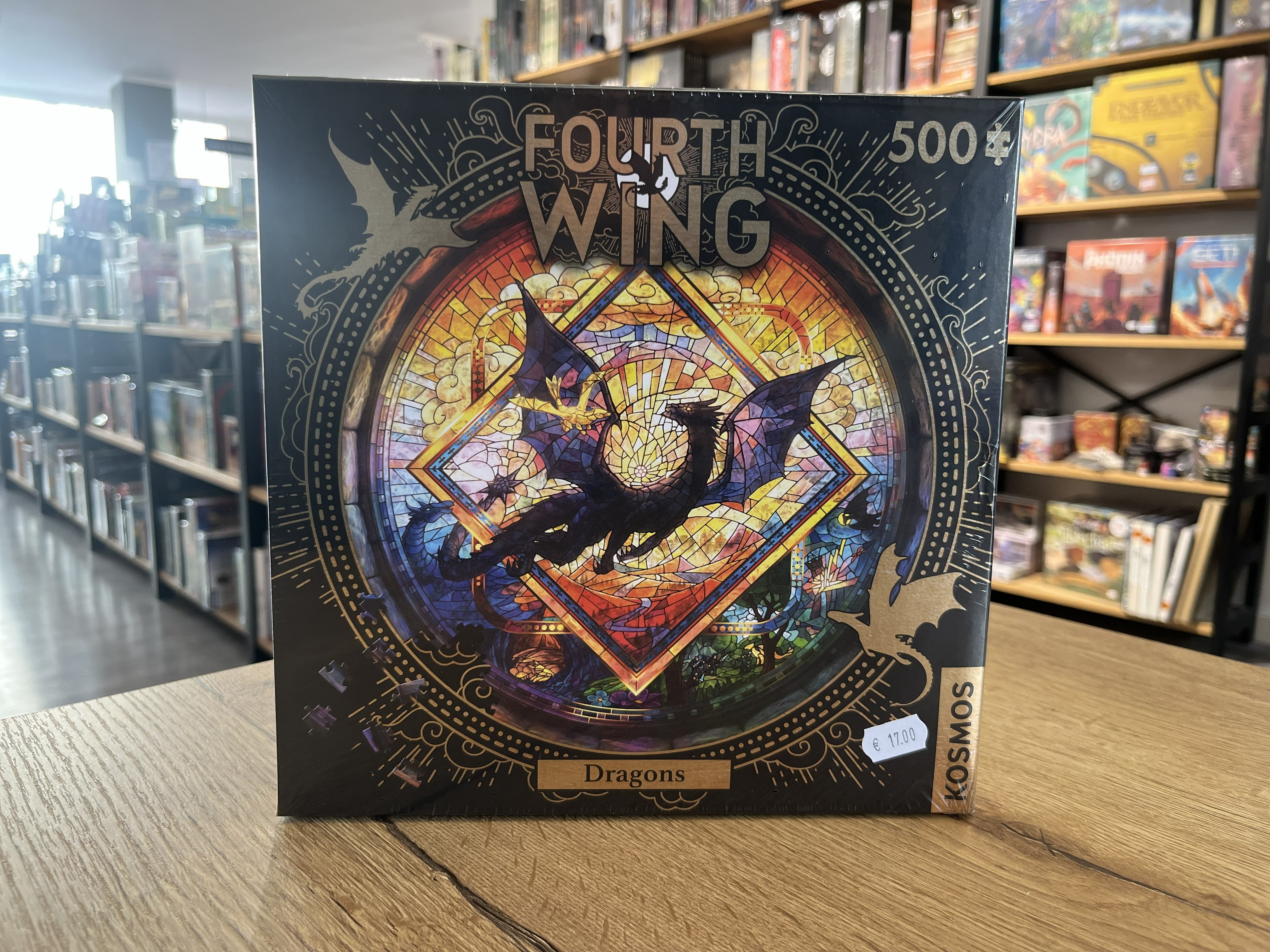 Fourth Wing Puzzle - Dragons 500 Teile