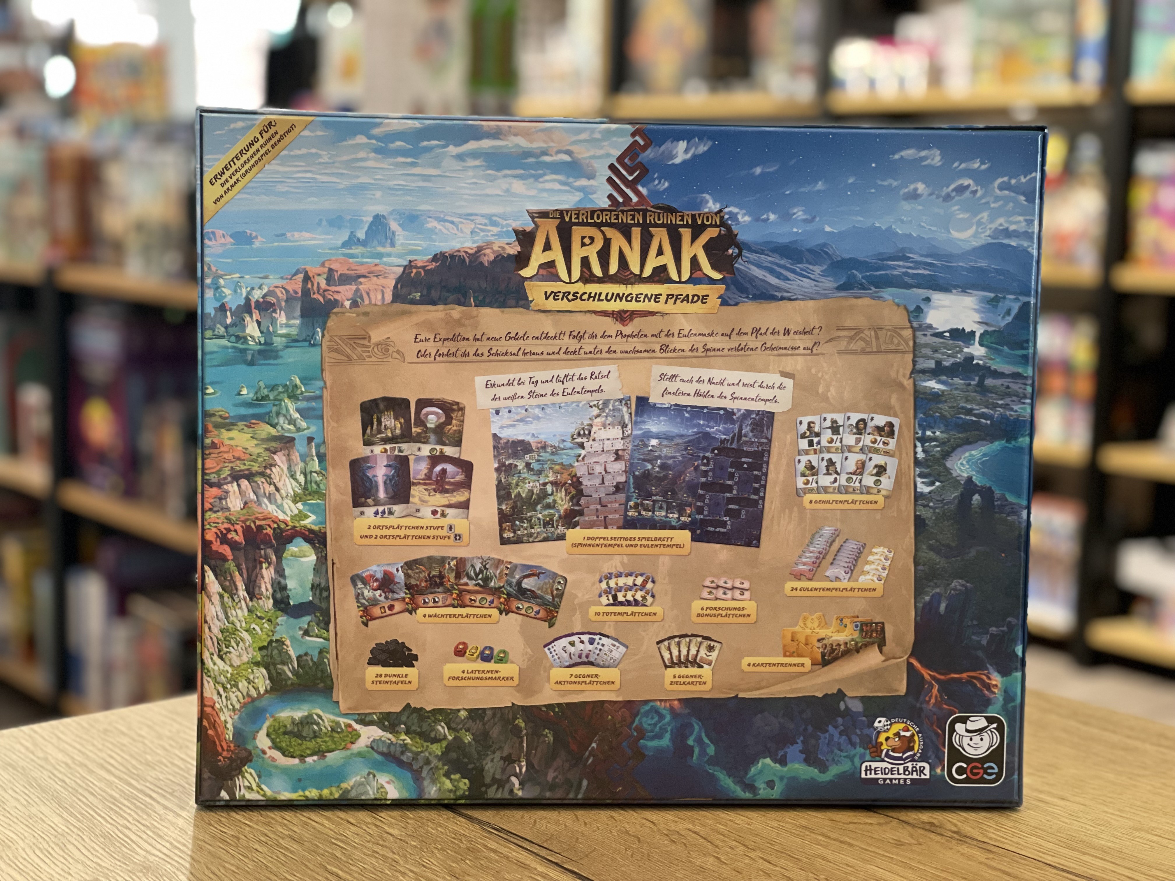 Arnak - Verschlungende Pfade